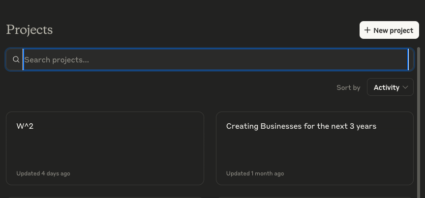 Claude chat interface